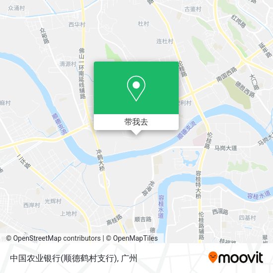 中国农业银行(顺德鹤村支行)地图