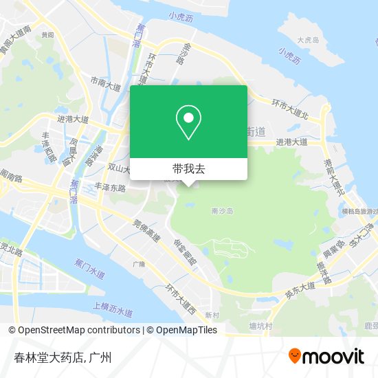 春林堂大药店地图