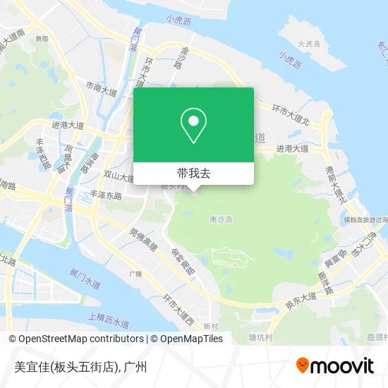 美宜佳(板头五街店)地图