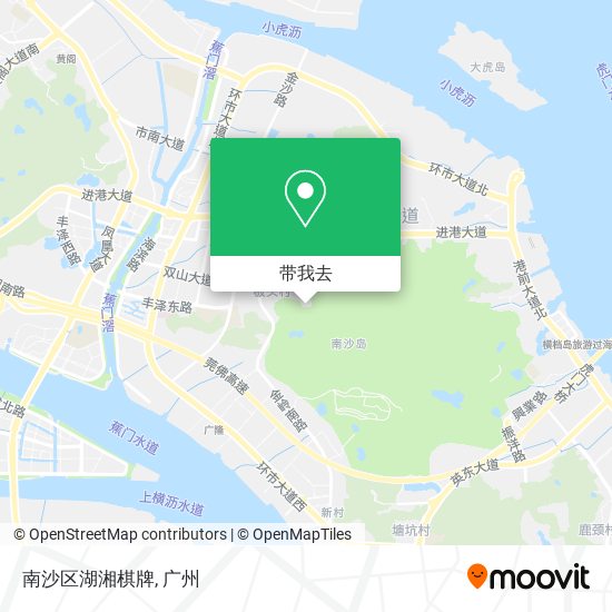 南沙区湖湘棋牌地图