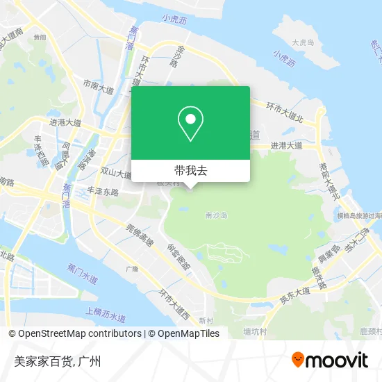 美家家百货地图