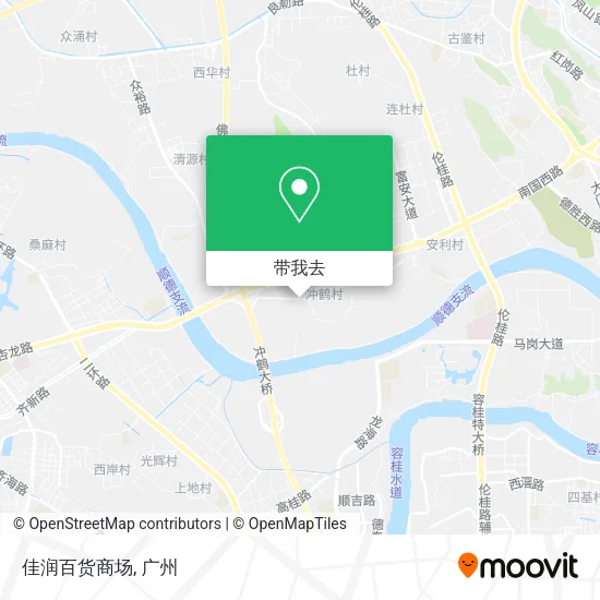 佳润百货商场地图