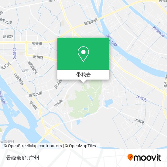 景峰豪庭地图