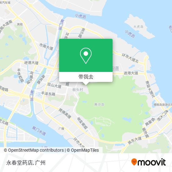 永春堂药店地图