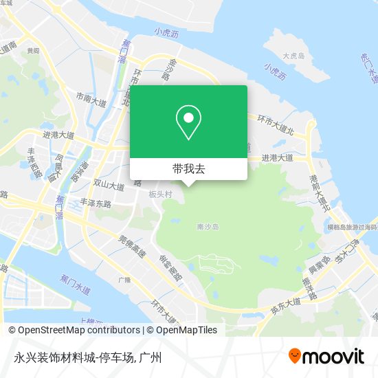 永兴装饰材料城-停车场地图