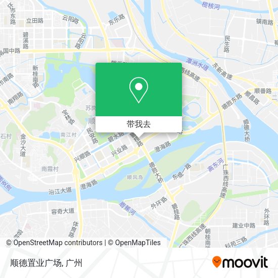 顺德置业广场地图