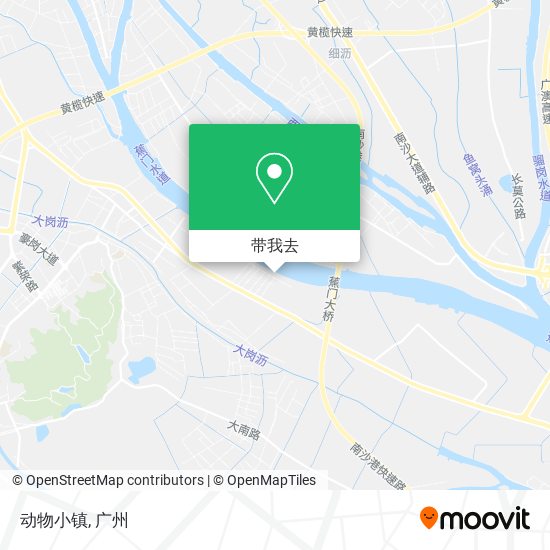 动物小镇地图