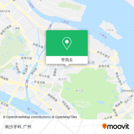 南沙牙科地图