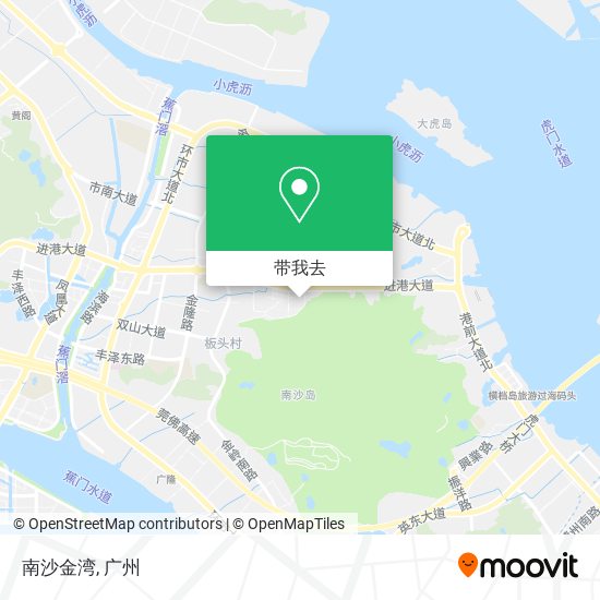 南沙金湾地图