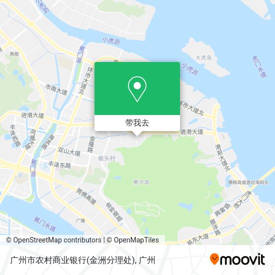 广州市农村商业银行(金洲分理处)地图