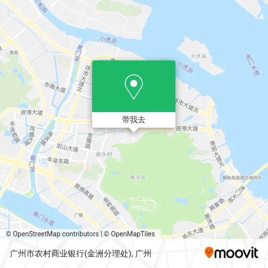广州市农村商业银行(金洲分理处)地图