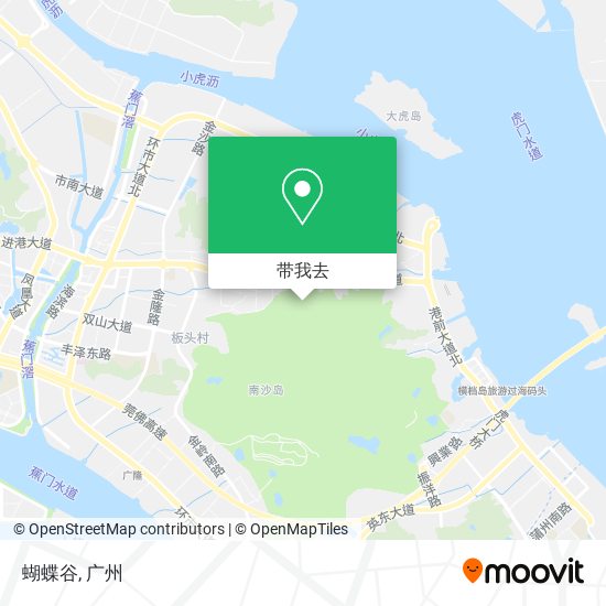 蝴蝶谷地图