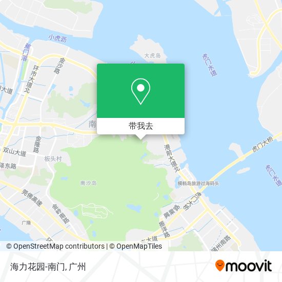 海力花园-南门地图