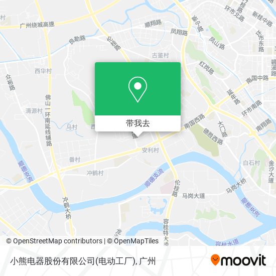小熊电器股份有限公司(电动工厂)地图