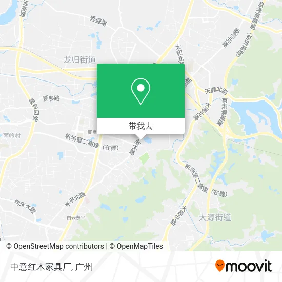 中意红木家具厂地图