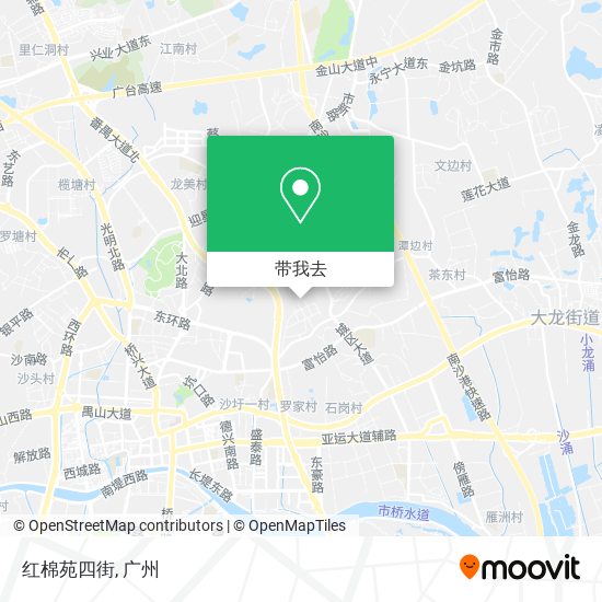 红棉苑四街地图
