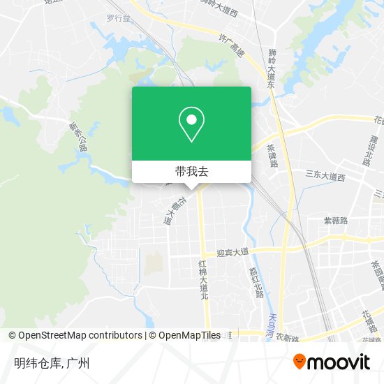 明纬仓库地图