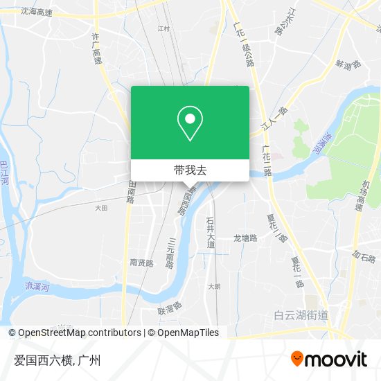 爱国西六横地图