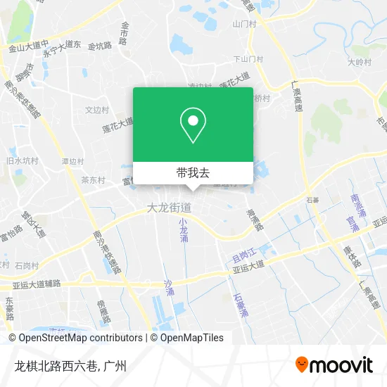 龙棋北路西六巷地图