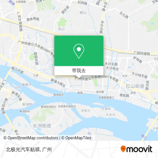 北极光汽车贴膜地图