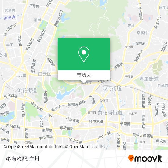 冬海汽配地图