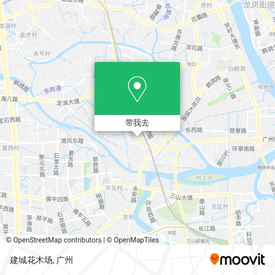 建城花木场地图
