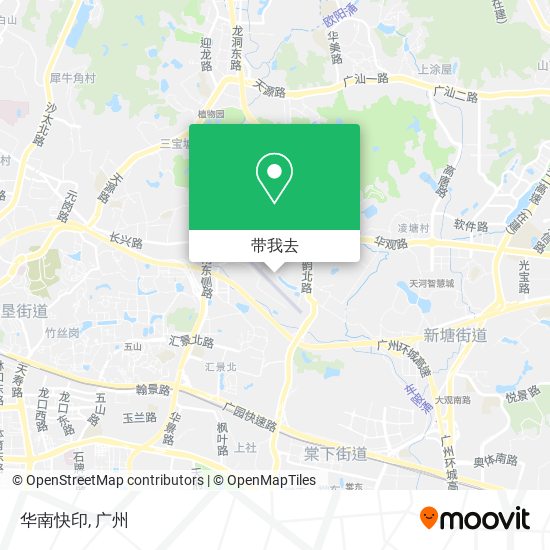华南快印地图