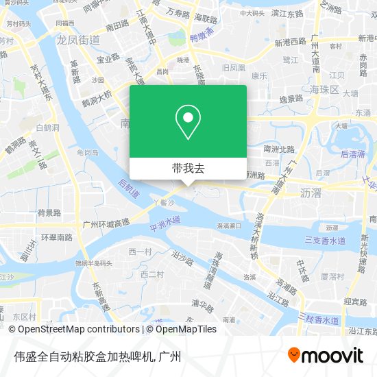 伟盛全自动粘胶盒加热啤机地图