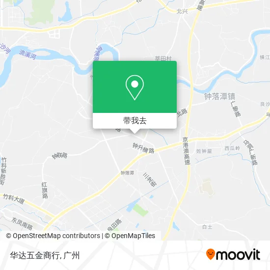 华达五金商行地图