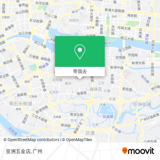 亚洲五金店地图