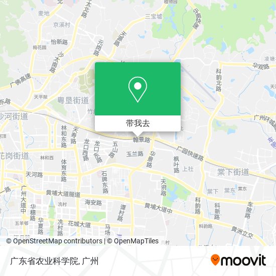 广东省农业科学院地图