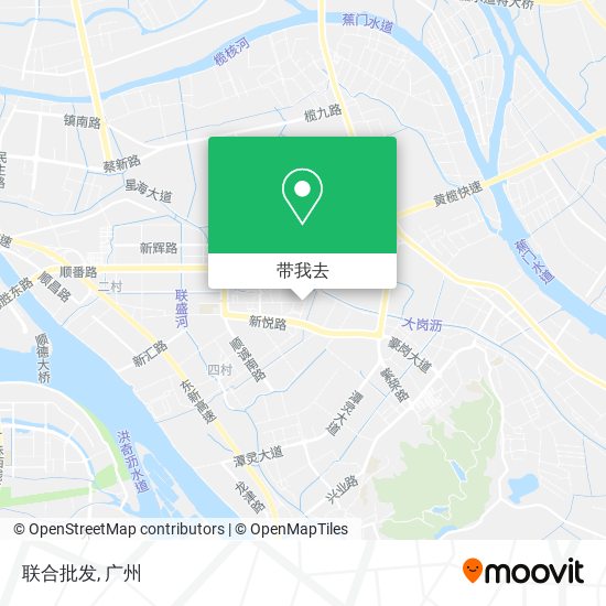 联合批发地图