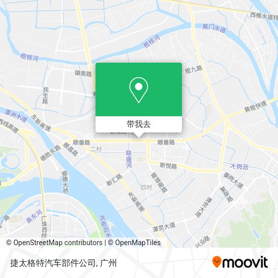 捷太格特汽车部件公司地图