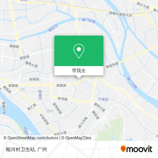 顺河村卫生站地图