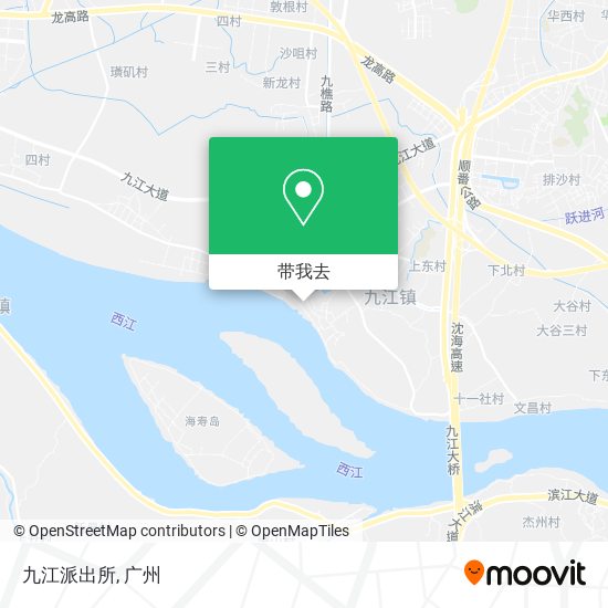 九江派出所地图