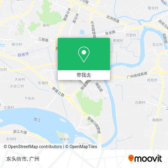 东头街市地图