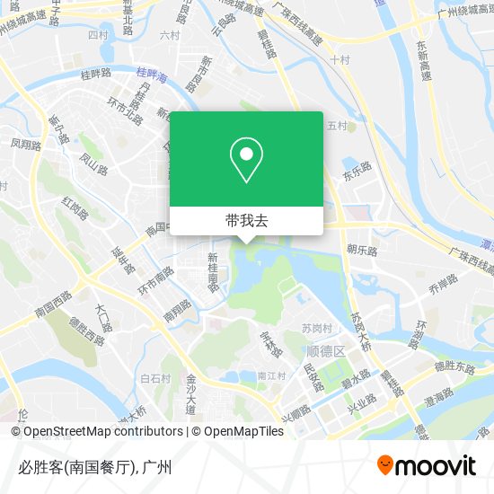 必胜客(南国餐厅)地图