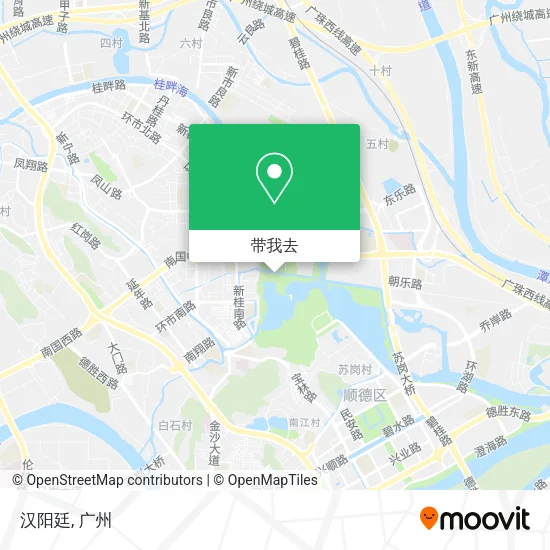 汉阳廷地图