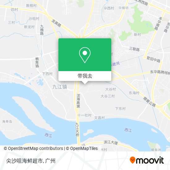 尖沙咀海鲜超市地图