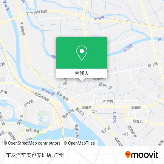 车友汽车美容养护店地图