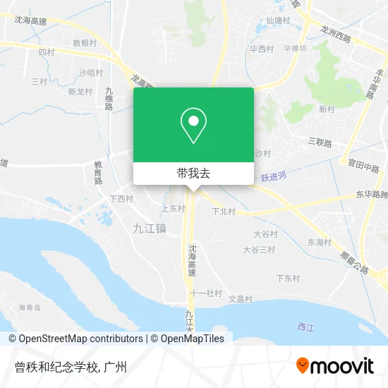 曾秩和纪念学校地图
