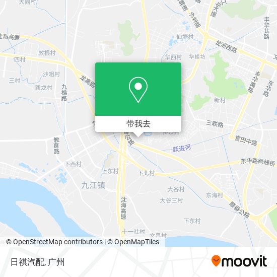 日祺汽配地图