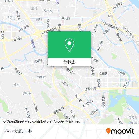 信业大厦地图