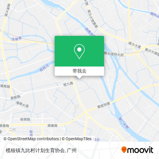 榄核镇九比村计划生育协会地图