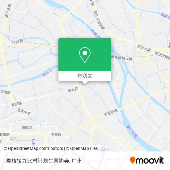 榄核镇九比村计划生育协会地图