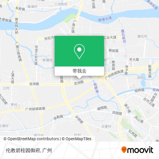 伦教碧桂园御府地图