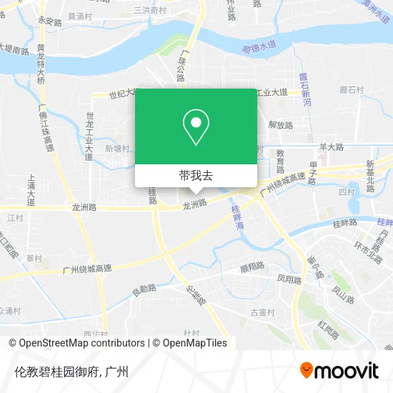 伦教碧桂园御府地图