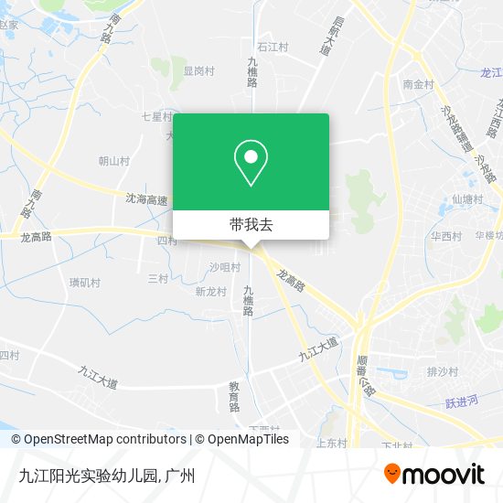九江阳光实验幼儿园地图
