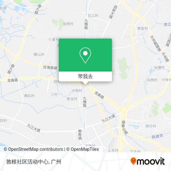 敦根社区活动中心地图