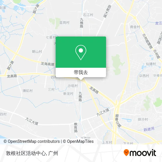 敦根社区活动中心地图